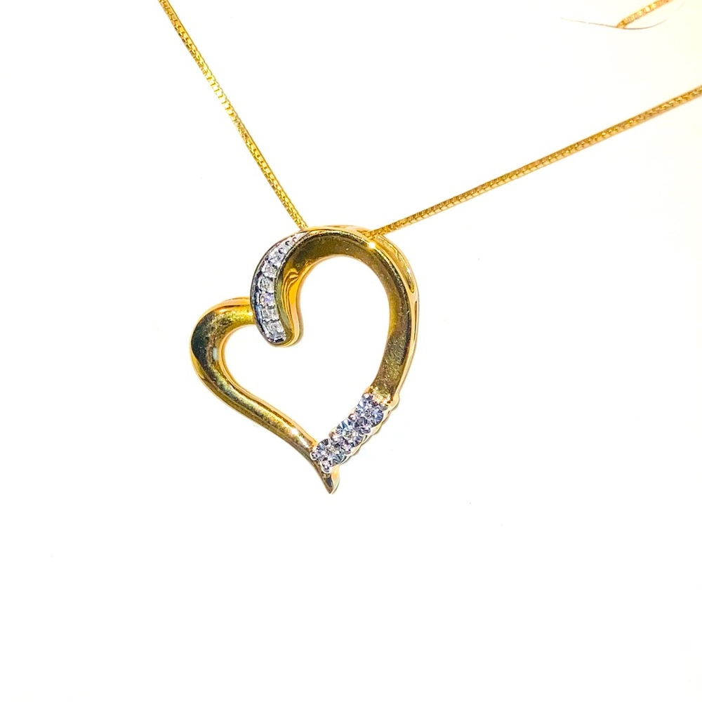 Diamond Heart Necklace